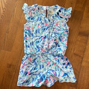 Girls Lilly Pulitzer Romper Small